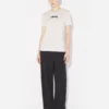 Das Baby-Tee in Ecru mit JPG-Print Das Baby-Tee in Ecru mit JPG-Print
