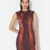 Das Baumwoll-Kleid mit Python-Print Das Baumwoll-Kleid mit Python-Print