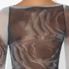Das graue „Blurry Roses“-Oberteil