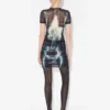 Das kurze schwarze Squeletor-Kleid