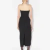Das lange Bustier-Kleid
