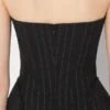 Das lange Bustier-Kleid
