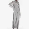 Das lange, drapierte, figurbetonte Body Morph-Kleid Das lange, drapierte, figurbetonte Body Morph-Kleid