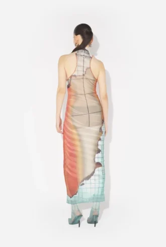 Das lange „Fire“-Kleid Das lange „Fire“-Kleid