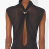 Das lange Pailletten-Kleid Das lange Pailletten-Kleid