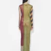 Das lange Patchwork-Kleid Das lange Patchwork-Kleid