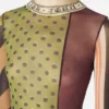 Das lange Patchwork-Kleid Das lange Patchwork-Kleid