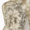 Das Madaillon-Baumwoll-Kleid Das Madaillon-Baumwoll-Kleid