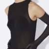 Das schwarze konische Kleid Das schwarze konische Kleid