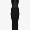 Das schwarze konische Kleid Das schwarze konische Kleid