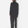 Das schwarze Oversize-Hemd „Water“