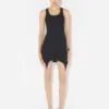 Das schwarze Strumpfhalter-Kleid Das schwarze Strumpfhalter-Kleid