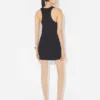 Das schwarze Strumpfhalter-Kleid Das schwarze Strumpfhalter-Kleid