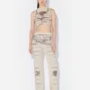Das Tattoo Mariniare Crop-Oberteil Das Tattoo Mariniare Crop-Oberteil
