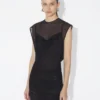 Das „Tattoo Ruban“-Kleid mit Flockdruck Das „Tattoo Ruban“-Kleid mit Flockdruck