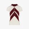 Das weiße Hemd mit Chevron-Muster