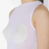 Das weiße konische Kleid Das weiße konische Kleid