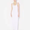 Das weiße Piercing-Kleid