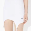 Das weiße Strumpfhalter-Kleid Das weiße Strumpfhalter-Kleid