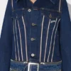 Der Denim-Mantel mit zwei Tragevarianten Der Denim-Mantel mit zwei Tragevarianten