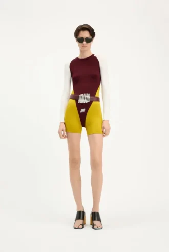 Der dreifarbige Junior Gaultier Playsuit