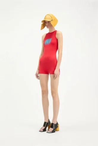 Der Junior Gaultier Tank-Top-Playsuit