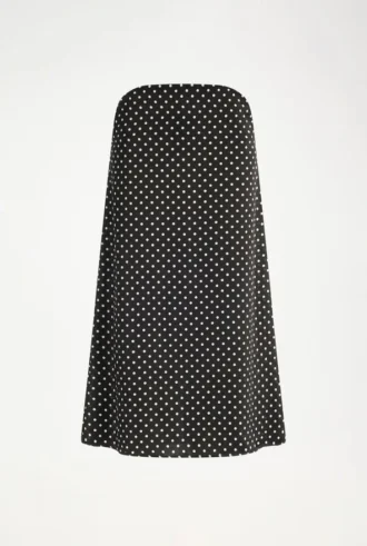 Der Rock mit Polka-Dots