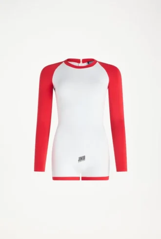 Der zweifarbige Junior Gaultier Playsuit