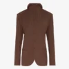 Die Anzugjacke mit Kapuze und Nadelstreifen Die Anzugjacke mit Kapuze und Nadelstreifen