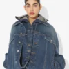 Die Double-Denim-Jacke Die Double-Denim-Jacke