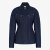 Die Jeansjacke mit Schulterpolstern