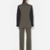 Die Zweimaterial-Jacke Die Zweimaterial-Jacke