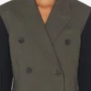 Die Zweimaterial-Jacke Die Zweimaterial-Jacke