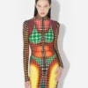 Neuauflage – das braune Midi-Kleid mit Punkten Neuauflage – das braune Midi-Kleid mit Punkten