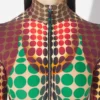 Neuauflage – das braune Midi-Kleid mit Punkten Neuauflage – das braune Midi-Kleid mit Punkten