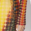 Neuauflage – das lange Kleid „Brown Dots“ Neuauflage – das lange Kleid „Brown Dots“