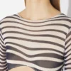 Neuauflage – das marineblaue Body Morph-Oberteil Neuauflage – das marineblaue Body Morph-Oberteil