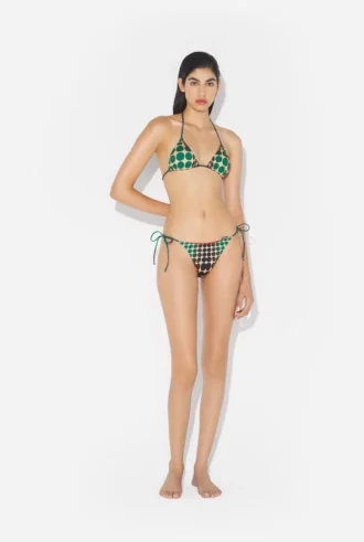 Neuauflage – der Bikinis mit braunen Punkten Neuauflage – der Bikinis mit braunen Punkten