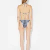 Re-Edition – der Bikinis mit schwarzen und weißen Punkten Re-Edition – der Bikinis mit schwarzen und weißen Punkten